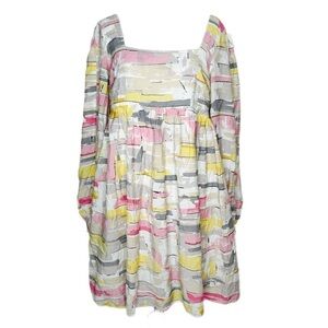 Moon River long sleeved baby doll dress
